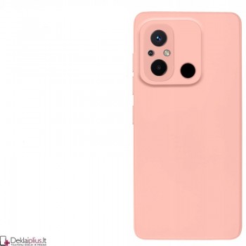 Liquid Air silikoninis dėklas - rausvas (Xiaomi Redmi 12C/11A/Poco C55)